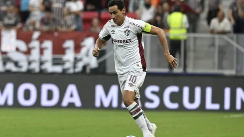 DF – BRASILIA – 21/05/2025 – COPA DO BRASIL 2025, APARECIDENSE X FLUMINENSE – Ganso jogador do Fluminense durante partida contra o Aparecidense no estadio Mane Garrincha pelo campeonato Copa Do Brasil 2025. Foto: Mateus Bonomi/AGIF