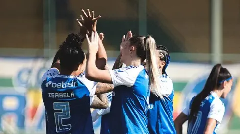 Cruzeiro Feminino. Fotos: Gustavo Martins/ Cruzeiro
