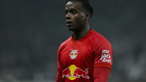 SAO PAULO, BRAZIL – AUGUST 10: Helinho of Red Bull Bragantino looks on during the Brasileirao 2024 match between Corinthians and Red Bull Bragantino at Neo Quimica Arena on August 10, 2024 in Sao Paulo, Brazil. (Photo by Ricardo Moreira/Getty Images)