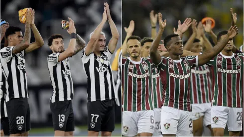 Botafogo e Fluminense. Foto: Alexandre Loureiro/AGIF