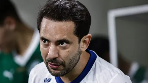 SP – SAO PAULO – 27/04/2025 – BRASILEIRO A 2025, PALMEIRAS X BAHIA – Everton Ribeiro jogador do Bahia durante entrada em campo para partida contra o Palmeiras no estadio Arena Allianz Parque pelo campeonato Brasileiro A 2025.