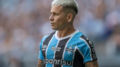 RS – PORTO ALEGRE – 08/12/2024 – BRASILEIRO A 2024, GREMIO X CORINTHIANS – Soteldo jogador do Gremio durante partida contra o Corinthians no estadio Arena do Gremio pelo campeonato Brasileiro A 2024. Foto: Liamara Polli/AGIF