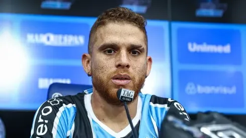 Cuellar no Grêmio. Foto: Lucas Uebel/Grêmo