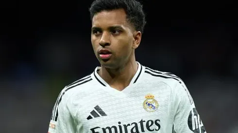 Rodrygo durante partida entre Real Madrid e Leganés, pela La Liga. Foto: Angel Martinez