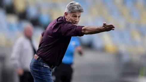 Renato Gaúcho técnico do Fluminense durante partida contra o Once Caldas no estádio Maracanã pelo campeonato Copa Sul-americana 2025.
