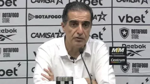 Renato Paiva fala sobre jogo do Botafogo em coletiva pós-jogo – Foto: Reprodução/TV Botafogo