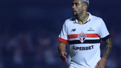 SP – SAO PAULO – 17/07/2024 – BRASILEIRO A 2024, SAO PAULO X GREMIO – Wellington Rato jogador do Sao Paulo durante partida contra o Gremio no estadio Morumbi pelo campeonato Brasileiro A 2024. Foto: Marcello Zambrana/AGIF