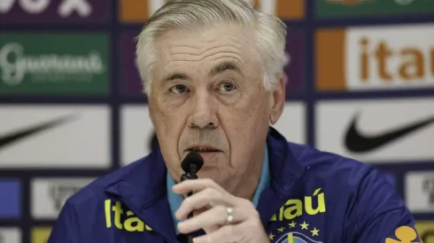 Ancelotti é o novo técnico da Seleção Brasileira. Foto: @rafaelribeirorio/CBF