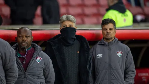 RS – PORTO ALEGRE – 01/06/2025 – BRASILEIRO A 2025, INTERNACIONAL X FLUMINENSE – Renato Portaluppi tecnico do Fluminense durante partida contra o Internacional no estadio Beira-Rio pelo campeonato Brasileiro A 2025. Foto: Cristiano Junior/AGIF
