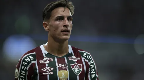 Bernal, jogador do Fluminense, durante partida contra o Criciuma no estadio Maracana pelo campeonato Brasileiro A 2024. Foto: Jorge Rodrigues/AGIF
