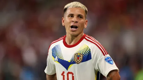 Soteldo, atacante do Santos e da Seleção Venezuelana – Foto: Buda Mendes/Getty Images