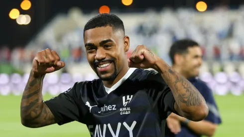 Malcom após jogo do Al-Hilal. Photo by Yasser Bakhsh/Getty Images