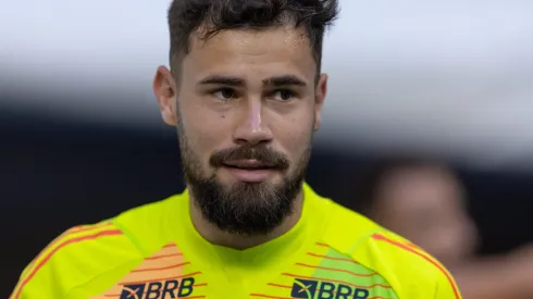 RS – PORTO ALEGRE – 13/04/2025 – BRASILEIRO A 2025, GREMIO X FLAMENGO – Matheus Cunha jogador do Flamengo durante partida contra o Gremio no estadio Arena do Gremio pelo campeonato Brasileiro A 2025. Foto: Liamara Polli/AGIF