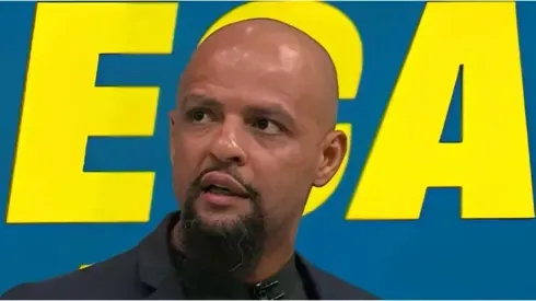 Felipe Melo comenta no SportV- Foto: Reprodução/SporTV