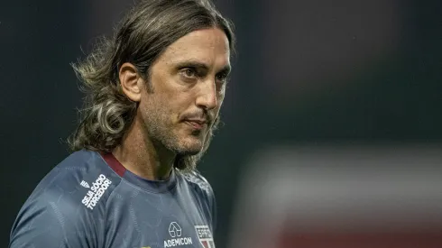 Zubeldía tem mais cartões do que vitórias no São Paulo em 2025 Foto: Rafael Vieira/AGIF