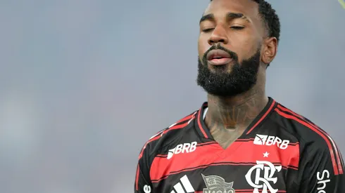 RJ – RIO DE JANEIRO – 10/05/2025 – BRASILEIRO A 2025, FLAMENGO X BAHIA – Gerson jogador do Flamengo durante partida contra o Bahia no estadio Maracana pelo campeonato Brasileiro A 2025. Foto: Thiago Ribeiro/AGIF