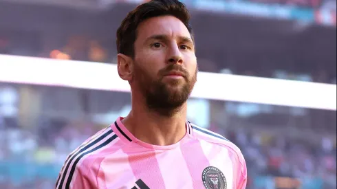 Messi foi o principal foco do jogo. Photo by Megan Briggs/Getty Images