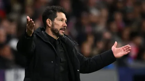 Simeone, técnico do Atlético de Madrid – Foto: Denis Doyle/Getty Images