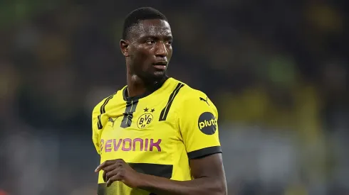 Serhou Guirassy foi o artilheiro do Borussia Dortmund na temporada. Foto: Alex Grimm/Getty Images.