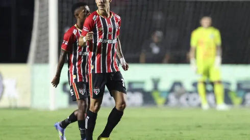 Ferreirinha, do São Paulo, é alvo de críticas de ex-empresário (Photo by Alexandre Schneider/Getty Images)