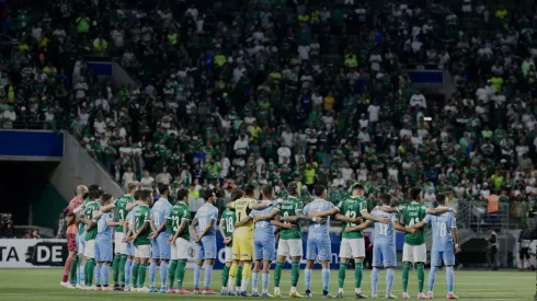 Palmeiras deve poupar pendurados e pode ter mudanças contra o Al Ahly no Mundial. Foto: Marcello Zambrana/AGIF