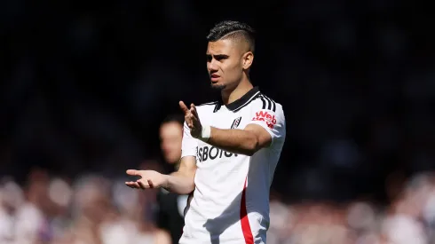 LONDON, ENGLAND – MARCH 29: Andreas Pereira of Fulham during the Emirates FA Cup Quarter Final match between Fulham and Crystal Palace at Craven Cottage on March 29, 2025 in London, England. (Photo by Alex Davidson/Getty Images)