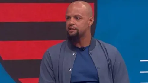 Felipe Melo, comentarista e ex-jogador
Imagem: Reprodução/SporTV
