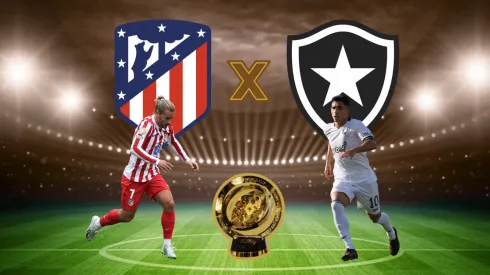 Atlético Madrid x Botafogo se enfrentam pelo Mundial de Clubes