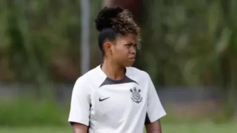 Dayana em treino pelo Corinthians (Rodrigo Gazzanel / Agência Corinthians)
