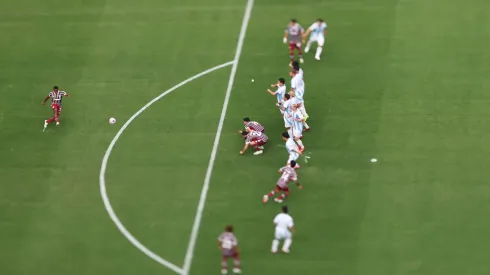 Momento do gol de Arias. Photo by Al Bello/Getty Images