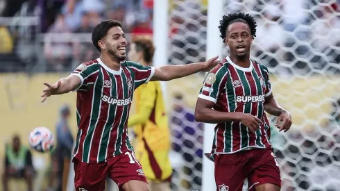 Nonato e Keno marcaram na vitória sobre o Ulsan HD. Foto: Lucas Merçon/Fluminense FC
