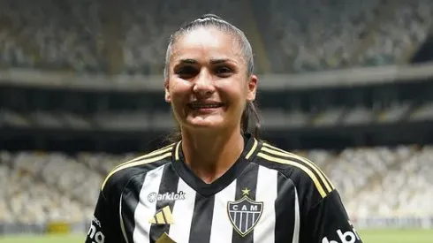 Geysna foi a melhor jogadora em campo. Foto: Daniela Veiga / Atlético
