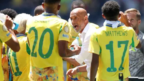 Treinador do Mamelodi, Miguel Cardoso no Mundial de Clubes – Foto: Michael Regan/FIFA via Getty Images