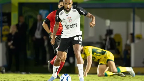 SP – MIRASSOL – 10/05/2025 – BRASILEIRO A 2025, MIRASSOL X CORINTHIANS – ALEX SANTANA jogador do Corinthians durante partida contra o Mirassol no estadio Jose Maria de Campos Maia pelo campeonato Brasileiro A 2025. Foto: Joisel Amaral/AGIF