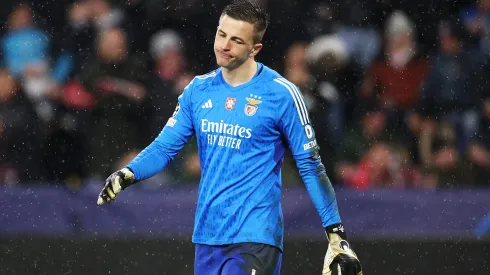 O goleiro Trubin foi o destaque do Benfica no Mundial de Clubes. Foto: Adam Pretty/Getty Images