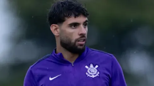 Yuri Alberto em treino pelo Timão (Foto: Reprodução)