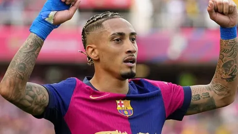 Raphinha é torcedor do Internacional. Foto: Alex Caparros/Getty Images