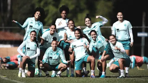 Time Feminino do Cruzeiro. Foto: Gustavo Martins/ Cruzeiro
