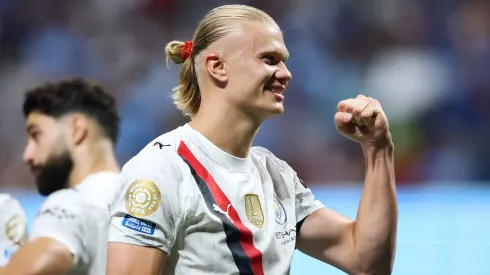 Haaland jogador do Manchester City – (Photo by Alex Grimm/Getty Images)