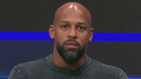 Fellipe Bastos comentando no programa do SporTV – Foto: Reprodução/SporTV