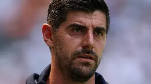 Courtois durante partida entre Real Madrid e Al-Hilal, pelo Mundial. Foto: Dan Mullan