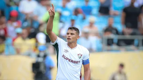 Thiago Silva é o capitão do Fluminense. Foto: Marcelo Gonçalves/Fluminense FC