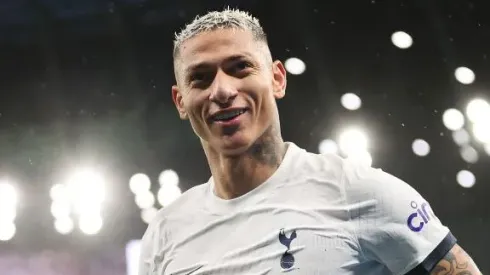 Richarlison no Tottenham. Foto: Julian Finney/Getty Images