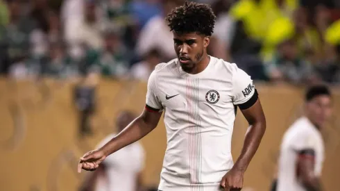 Revelado pelo Vasco, Andrey Santos em ação no Chelsea – Foto: Reprodução/Chelsea