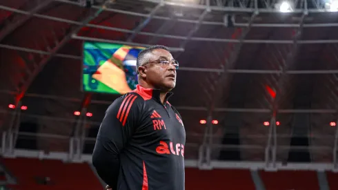 Roger Machado técnico do Internacional durante partida contra o Maracana no estadio Beira-Rio pelo campeonato [COMPETICAO]. Foto: Maxi Franzoi/AGIF
