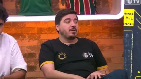 Luís Felipe Freitas em ação na CazéTV. – Foto: Reprodução / Youtube