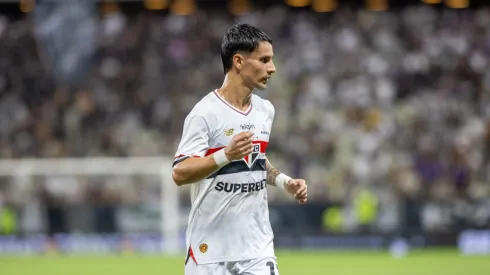 CE – FORTALEZA – 26/04/2025 – BRASILEIRO A 2025, CEARA X SAO PAULO – ferreirinha jogador do Sao Paulo durante partida contra o Ceara no estadio Arena Castelao pelo campeonato Brasileiro A 2025. Foto: Baggio Rodrigues/AGIF