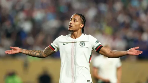 PHILADELPHIA, PENNSYLVANIA – JULY 04: Joao Pedro #20 of Chelsea FC acknowledges the crowd following the FIFA Club World Cup 2025 quarter final match between SE Palmeiras and Chelsea FC at Lincoln Financial Field on July 04, 2025 in Philadelphia, Pennsylvania. (Photo by Dan Mullan/Getty Images)