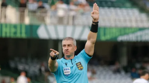 Anderson Daronco durante partida entre Coritiba e Cuiabá, pelo Campeonato Brasileiro da Série B. Foto: Robson Mafra/AGIF.