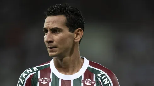 RJ – RIO DE JANEIRO – 20/04/2025 – BRASILEIRO A 2025, FLUMINENSE X VITORIA – Paulo Henrique Ganso jogador do Fluminense durante partida contra o Vitoria no estadio Maracana pelo campeonato Brasileiro A 2025. Foto: Jorge Rodrigues/AGIF